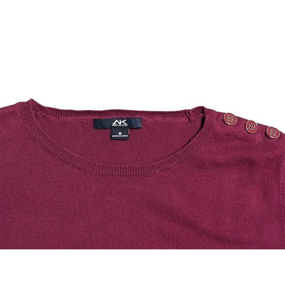 AK Sport Woman's Pullover Sweater Sz M - Picture 3 of 6